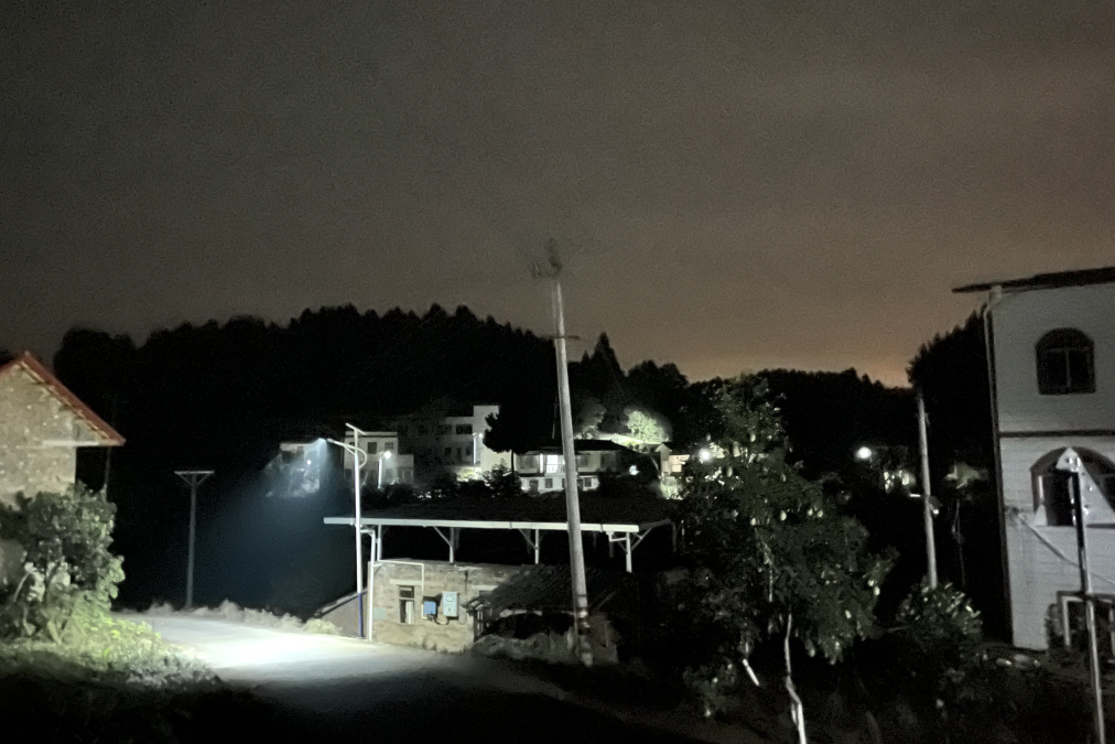 点亮乡村振兴路 ，温暖群众幸福家——省尊龙凯时集团捐资“亮化工程”惠及80余户老百姓